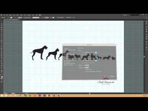 Adobe Illustrator CS6 for Beginners - Tutorial 17 - Grid and Hand Tool