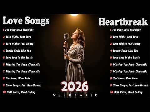 Heartbreak Love Songs - VelunariX | If You’re Heartbroken, Listen to This Playlist | Night Vibes💔🎧