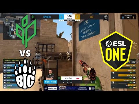 Sprout vs BIG - ESL One Cologne 2020 - highlights - CS:GO