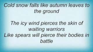 Amon Amarth - Under The Grayclouded Winter Sky Lyrics