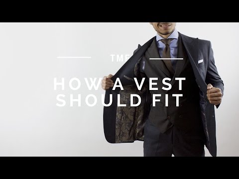 How a Vest/ Waistcoat Should Properly Fit