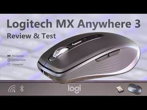 Logitech MX Anywhere 3 Review - Eine der besten kabellosen Mäuse!