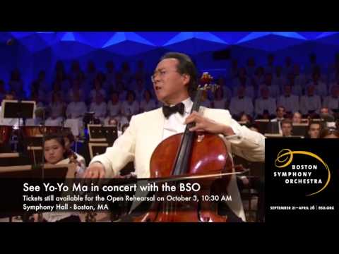 Yo-Yo Ma Performs at Tanglewood