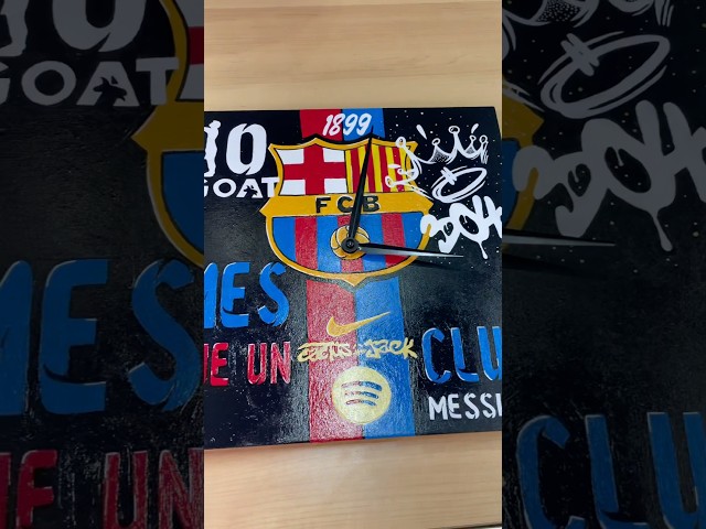 Vídeo relacionado con BVC-FCB-3002152 Reloj Analógico Barcelona Blaugrana (16,5 x 13,5 x 5 cm)