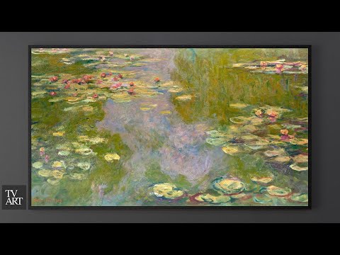 TV Art Slideshow | 4K 7-Hour Screensaver | Claude Monet Paintings | Art for TV Screen