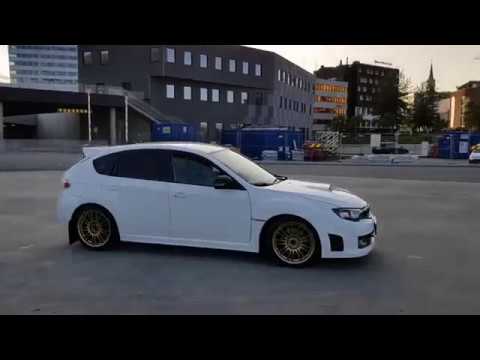 Invidia R400 on 2008 Subaru WRX STi (OEM downpipe)