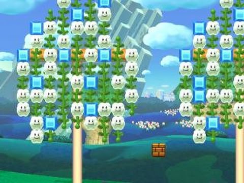 Mario's frozen forest adventure - from Jan - SUPER MARIO MAKER Gameplay