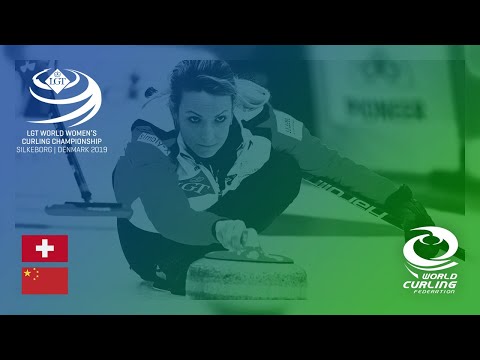 Switzerland v China - Qualification 4v5 - LGT World Women's Curling Championships 2019