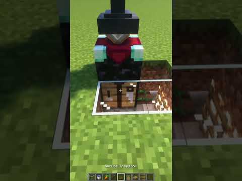 Insane Mini House Build in Minecraft! #shorts
