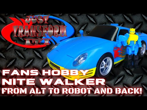 JUST TRANSFORM IT!: Fans Hobby Nite Walker (Nightbeat)