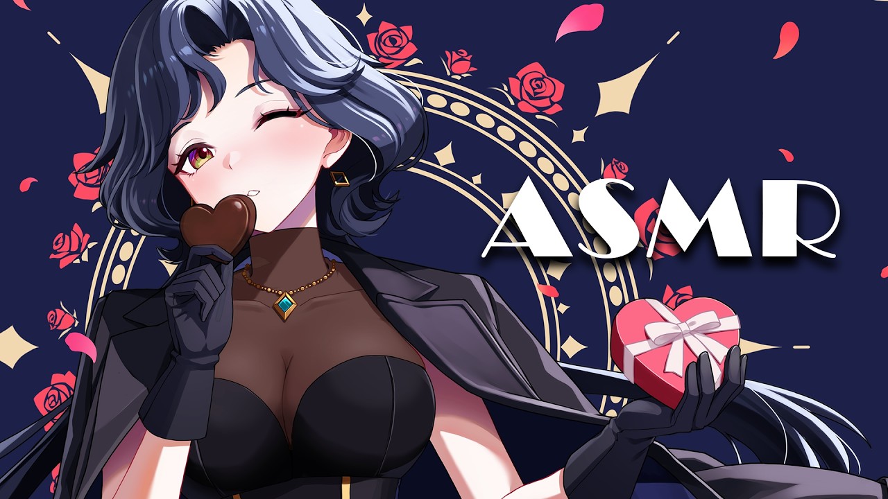 【ASMR】バレンタインの囁きとタッピング。お姉様との甘々な時間🍫soft oneesan whispers and tapping, spend another Valentine's | 3Dio