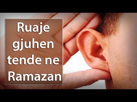 Mos e shkaterro agjerimin duke perfolur te tjeret.Ruaje gjuhen tende ne Ramazan