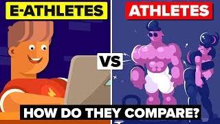 How Do E-Athletes Compare To Real Athletes?