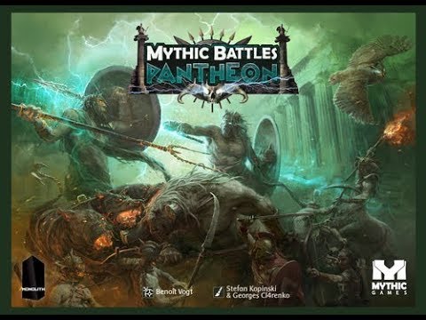 The Purge: # 1677 Mythic Battles: Pantheon - Poseidon Expansion: Adding water to the series and boats and some fantastic miniatures and a new campaign