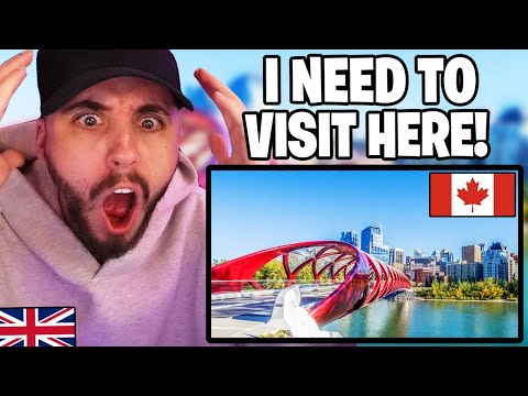 Brit Reacts to Calgary, Canada For The First Time!