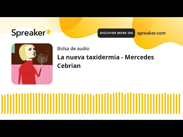 Vídeo relacionado con La nueva taxidermia