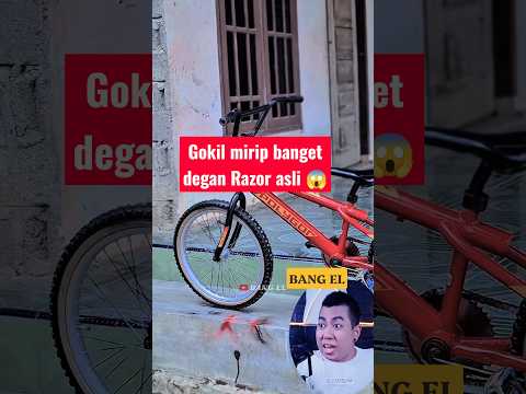 Abang nya kreatif banget modifikasi sepeda polygon razor kw #shorts #reactionvideo #react #eldanboy