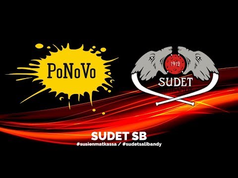PoNoVo Keltamusta - Sudet SB punainen (E1-pojat) 6.4.2019