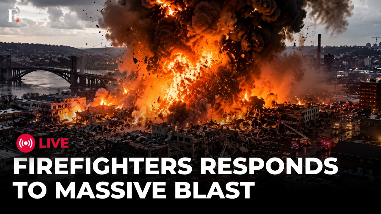 BREAKING LIVE: Massive Explosion at Toledo Industrial Facility | Multiple Fire Departments Responds