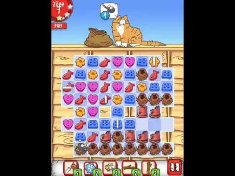 Simons Cat - Crunch Time - Level 53 - No Boosters (by match3news.com)