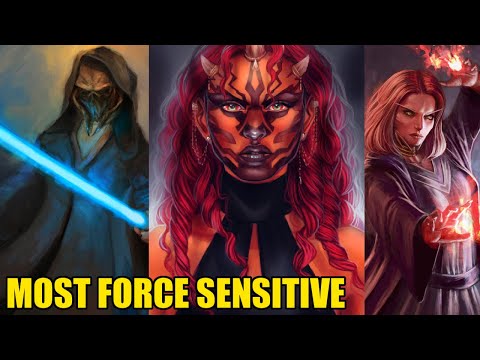 Most Force Sensitive Species In All of Star Wars