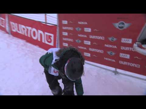 Ursina Haller - Burton European Open 2013 - Halfpipe Finals