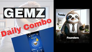 Today's GEMZ Combo: Earn More Gem Coins |  20th June