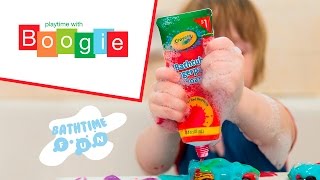 BATH PAINT by Crayola bath time FUN!