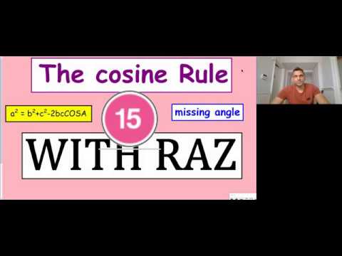 Cosine Rule missing angle