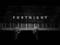 Taylor Swift − Fortnight (feat. Post Malone) − Piano Cover + Sheet Music