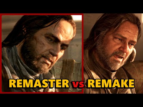 Meeting Bill Cutscene Comparison - The Last Of Us Original Remastered VS Remake (PS4 VS PS5)