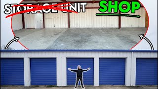 I Got An Abandoned Storage Unit Facility To CONVERT INTO THE ULTIMATE Mechanic/Fab SHOP!