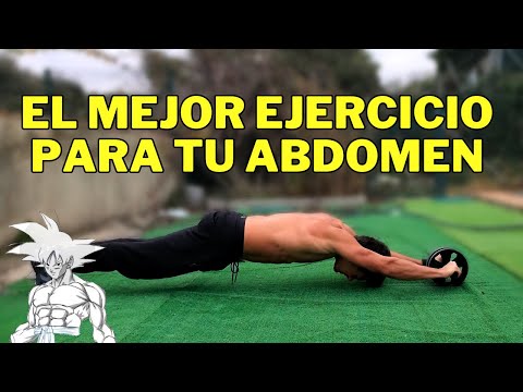 COMO HACER LA RUEDA ABDOMINAL (de pie y de rodillas) Paso a Paso