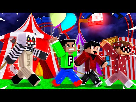 EXPLORING A HAUNTED MINECRAFT CARNIVAL.. *SCARY*