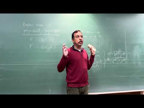 Gravitation (2025) - Lecture 4: Conclusion of review of special relativity.