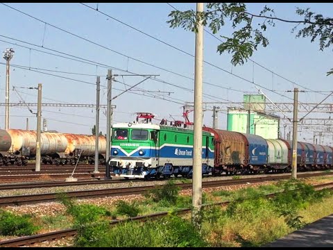 Marfar Unicom Tranzit trece cu goarne răgușite și în viteză prin Gara Ciulnița-02.09.2020