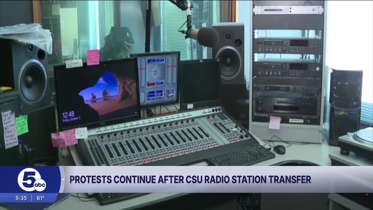 Protests continue after CSU radio station transfer