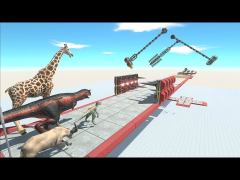 Dangerous Challenging Path for every Unit - Animal Revolt Battle Simulator