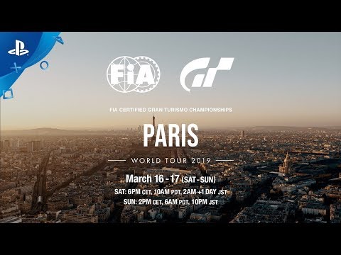 Campeonato FIA 2019 de Gran Turismo Começa Este Final de Semana em Paris
