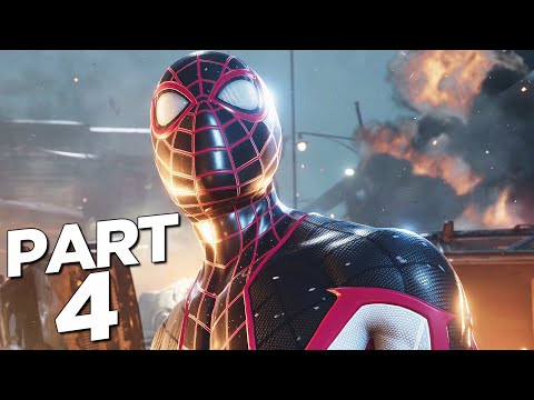 SPIDER-MAN MILES MORALES PS5 Walkthrough Gameplay Part 4 - TINKERER (Playstation 5)