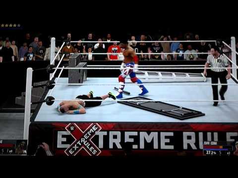 WWE2k16 My Career pt98: Extreme rules/ US Title