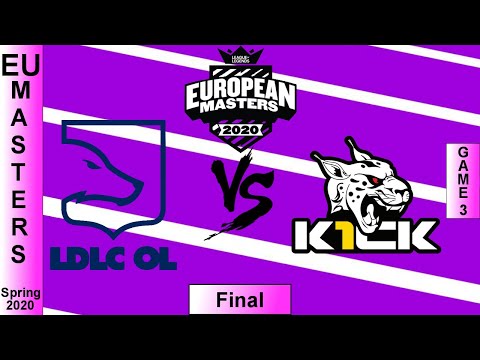 LDLC OL vs K1CK Neosurf Highlights | EU Masters Final Game 3