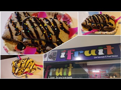 icecream roll making || how to make ice-cream roll || #food