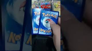 Profit/loss chalenge day 71 #pokemon #packopenning #pokemoncards #pokemontcg #tcg