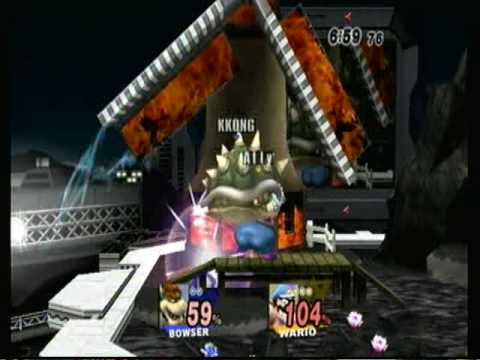 Brawl+ 6.0: Ally (Wario) vs. King Kong (Bowser) 3
