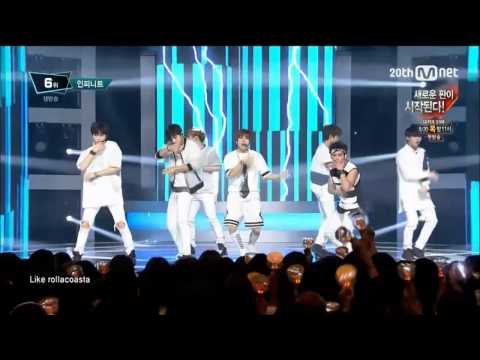[Cut] INFINITE "BAD" Music Programs -Like rollacoasta Sungkyu Cut-