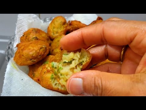 stret style mysore bonda recipe  I soft tea time snack mysore bonda | banda in nepali | indian snack