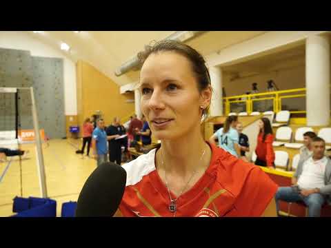 TJ Sokol Šternberk - TJ Ostrava 18.10.2025) - pozápasové rozhovory - Petra Kojdová
