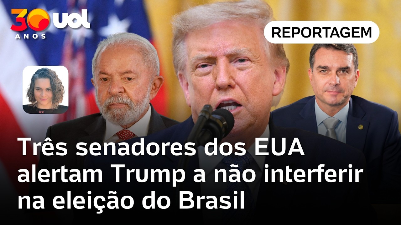 Três senadores dos EUA alertam Trump a não interferir na eleição do Brasil | Mariana Sanches