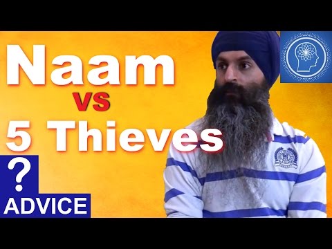 Come può il Naam Simran eliminare i cinque vizi/ladri?
